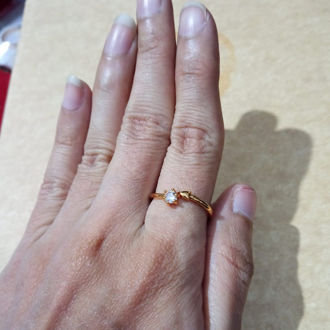 Luxury Zircon Gold Double Student Rings For Woman 2021 New Fashion Gothic Finger Jewelry Wedding Party Girl's Ring