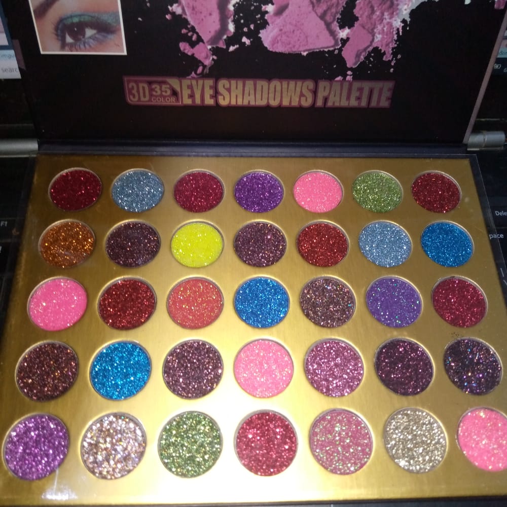 35 Colour Professional Eye shadow Palette  gekmiz4k-c