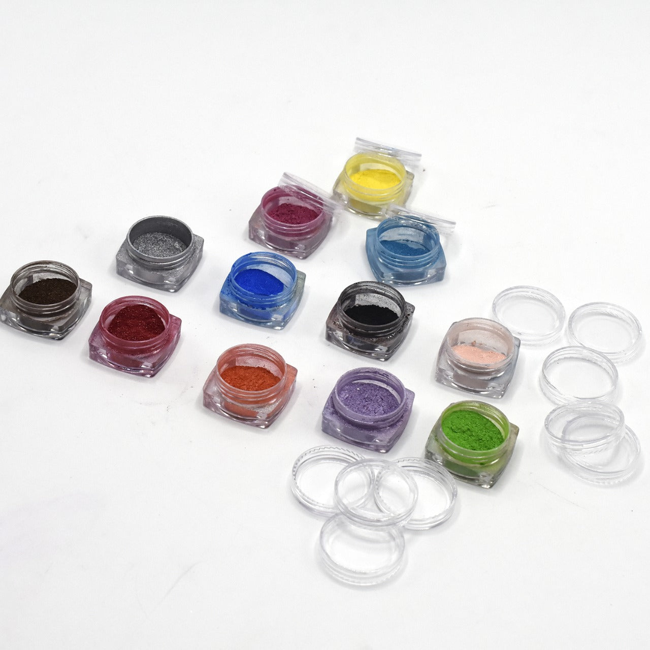 12 boxes Holographic Nail Powder Holo Powder for Nails ntfrmir3f-1