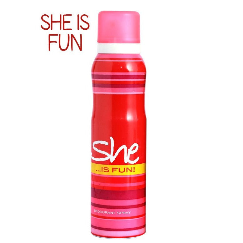 She Body Spray Deodorant For Women - 150 ml  sbslkz4j-d