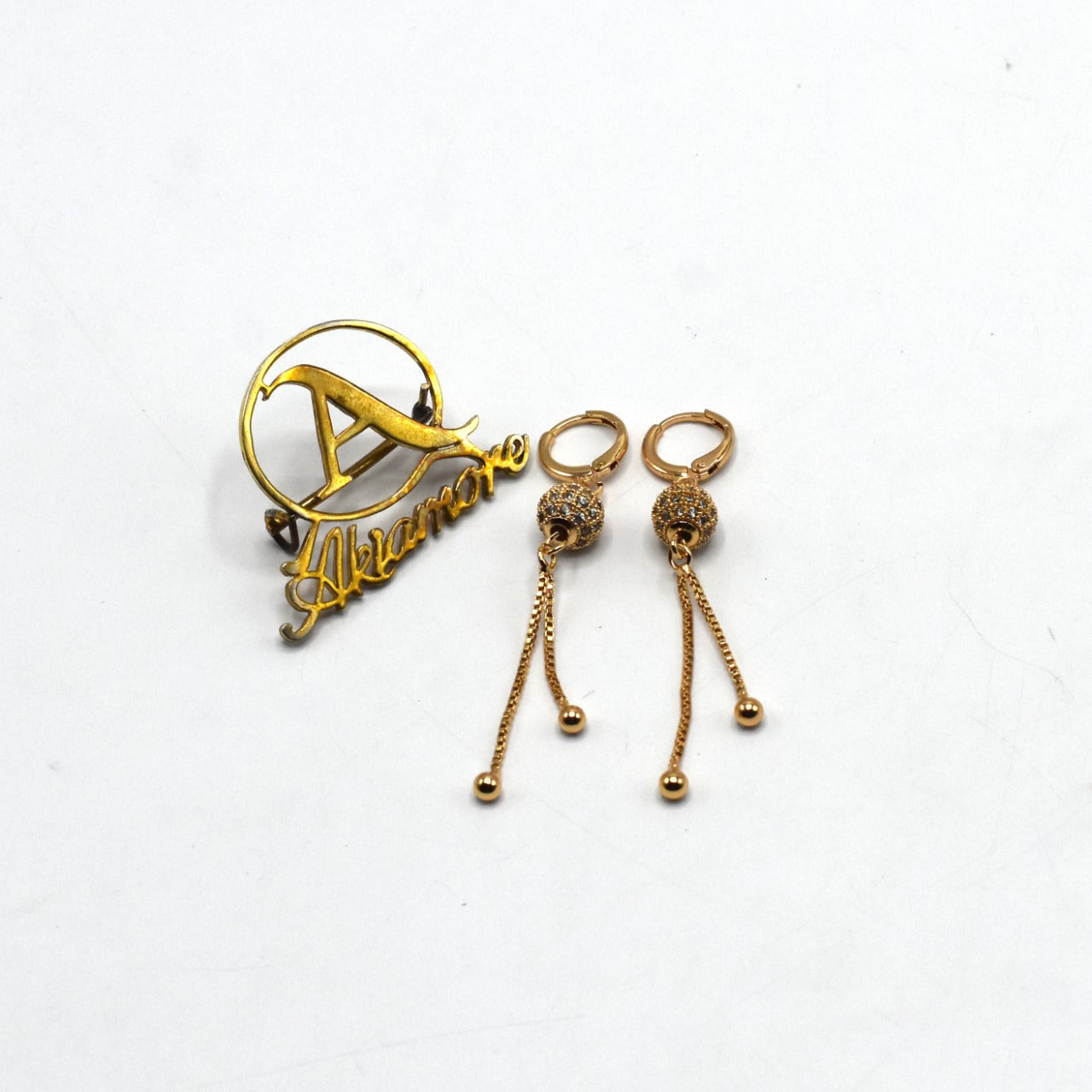 Big Simulated Drop Earrings for Women - Female Fashion Jewelry