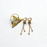 Big Simulated Drop Earrings for Women - Female Fashion Jewelry
