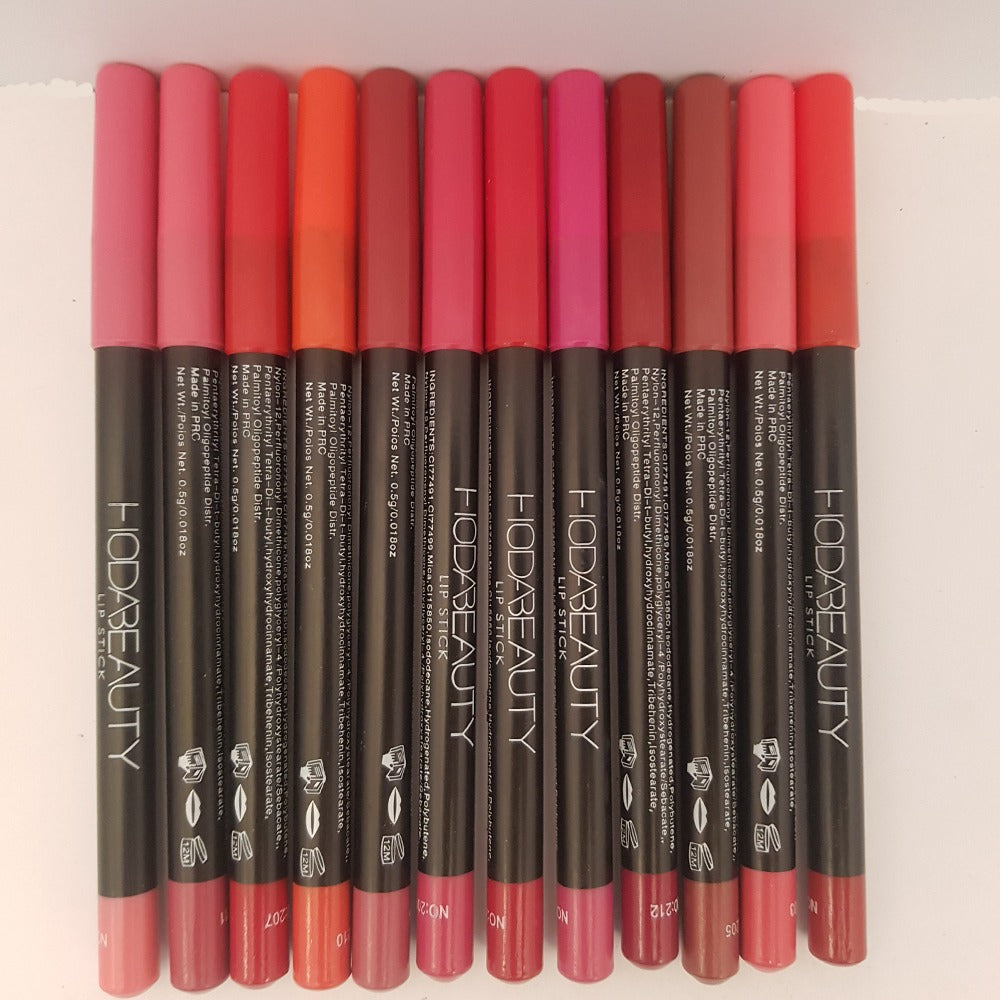 HUDA BEAUTY EYE AND LIP PENCIL 12 PIECE '2