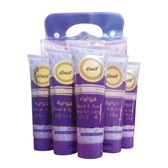 Glomesh Anees Anees Mani Pedi Pouch Whitening Facial Kit 5in1