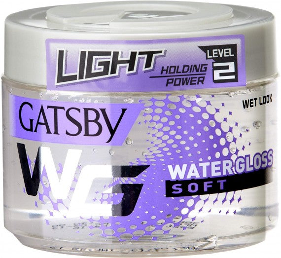Gatsby WG Water Gloss Holding Power Hair Gel, Wet Look, 150g ghgywz5c-k