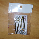 1 pair New Golden  Clip Headdress Femals Hairpin Top Bangs Broken Side Hair Accessories For Women cpfrgdc5d-1