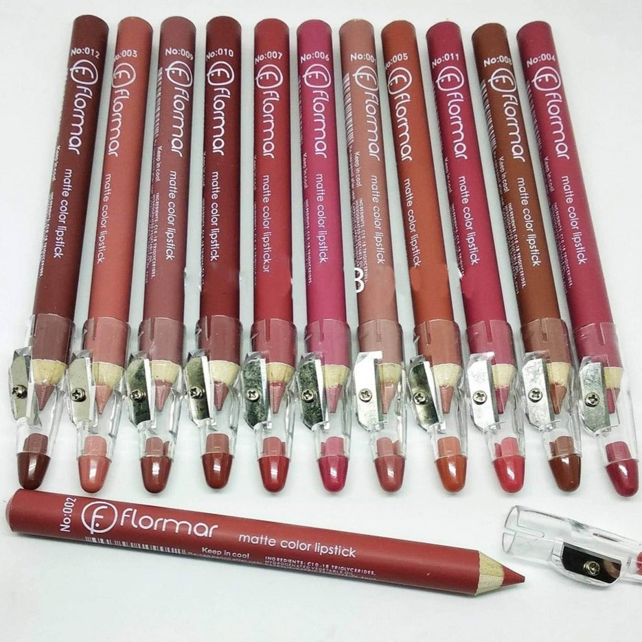 Flormar Lip Pencil Lipliner Waterproof Different Shades Long-lasting  flpmiz4k-k