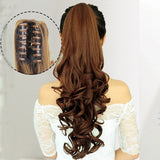 2 in 1 Curly Claw Ponytail Clip in Hair Extensions Hairpiece Pony Tail Synthetic Hair Accessories
