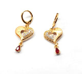 Heart locket Golden set