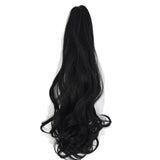 Hair extensions 3 step cutting natural Dark brown Black