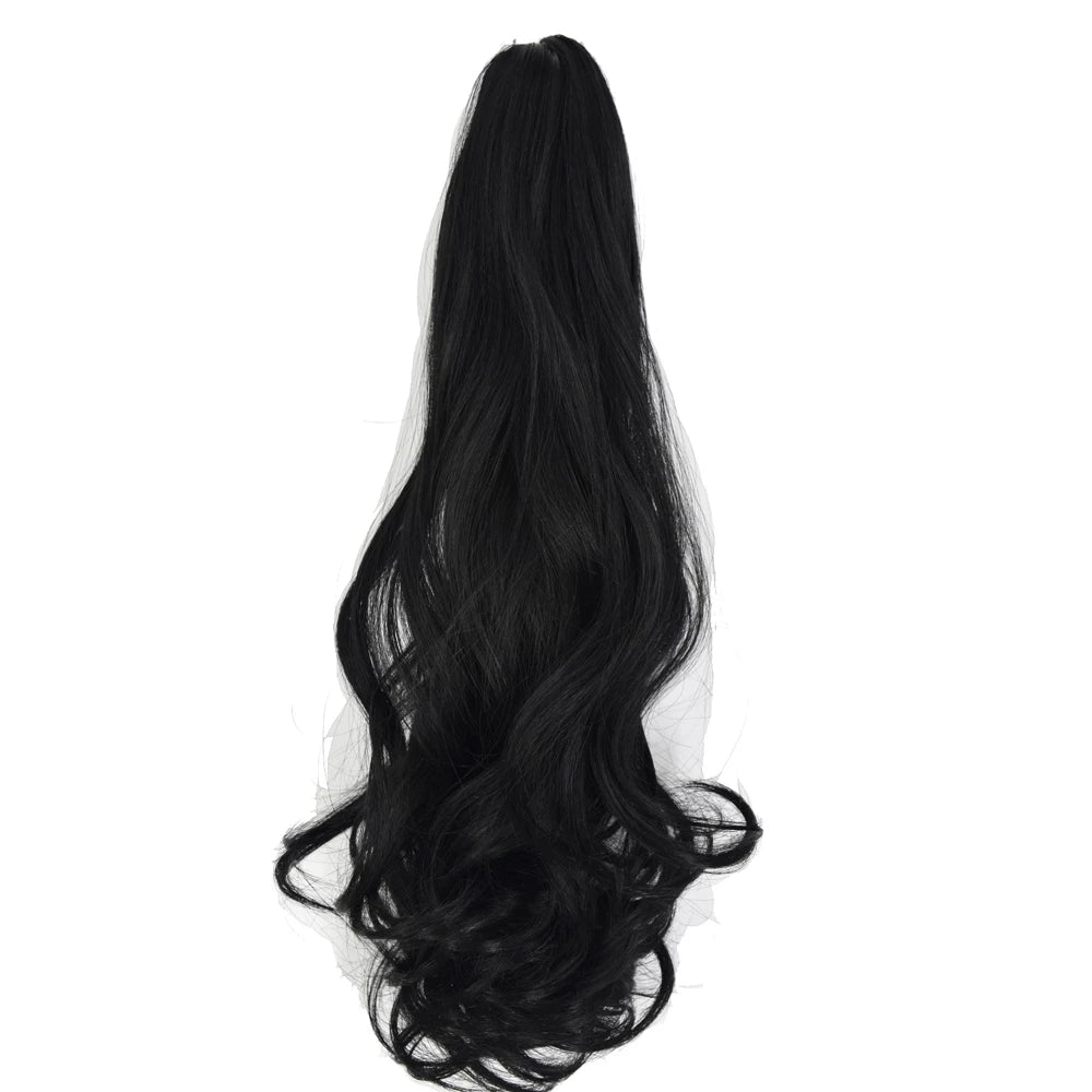 Hair extensions 3 step cutting natural Dark brown Black