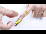 New Arrival 10 pcs French Ballerina Nail Form Tips For Soak Off UV Gel nsfrbdu1a-4