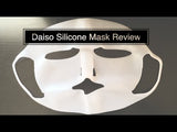 Silicone Moisturizing Mask Sheet Face Mask Prevent Evaporation-White