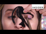 Plantillas para delineador de ojos, herramienta de maquillaje, modelo moldeador de ojos, fácil de maquillar, línea de gato, accesorios para tarjetas