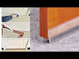 Door Sealing Adhesive Tape 1M Flexible Door Bottom Sealing Strip Mosquito and Mouse Kitchen Stopper, Wind Dust Blocker, Water Proof, Wind Proof Sealer Stopper Gap Blocker Adhesive Tape Sealing Strip