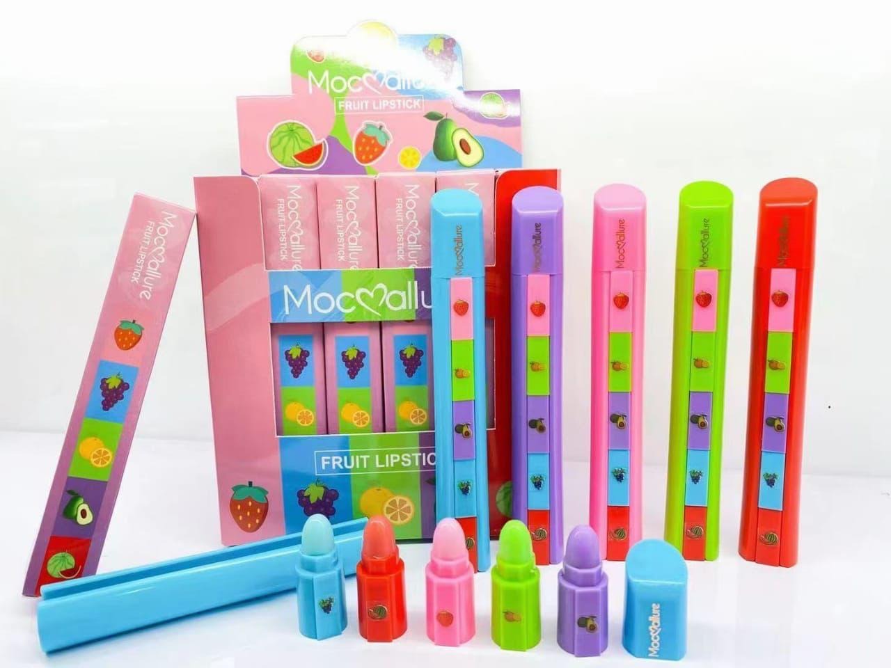 Fab 5 Steps Pop-Up Pen Style stick - 5 in 1 Moisturizing Matte Finish - Lipstick Set  5smlmiz9b-7