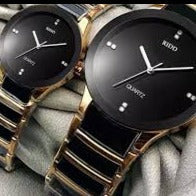 2021 Brand Luxury Hot Sale Automatic Couples Watch Steel Material Black Gold Watchband Leisure Man Mechanical Watches whfrbkf1e-2
