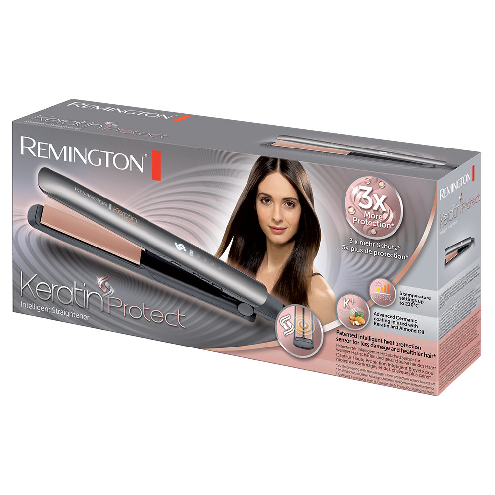 REMINGTON KERATIN PROTECT INTELLIGENT STRAIGHTENER  Model -FR-7045  rkpsmiz4b-2