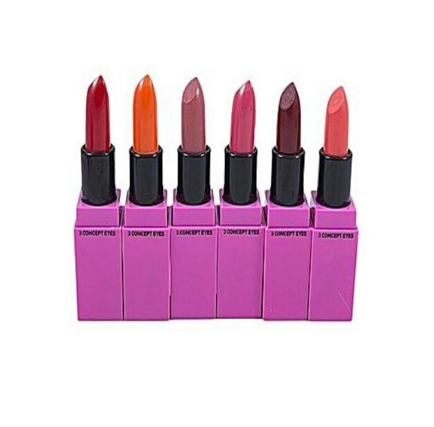 MATTE NATURAL SHOW LIPSTICK SET OF 6 lkfrmis2c-1