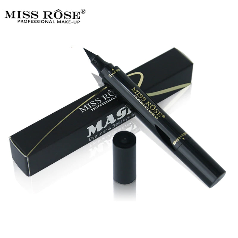 Miss Rose Stamp Eyeliner & Seal Pencil Professional Eye Makeup Tool Double Heads Two Heads Eyeliner Pen erfrbks3d-4