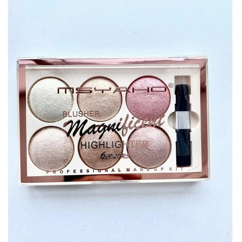 MSYAHO 6 in 1 Terracotta Blusher Kit  mbhmiz9b-a