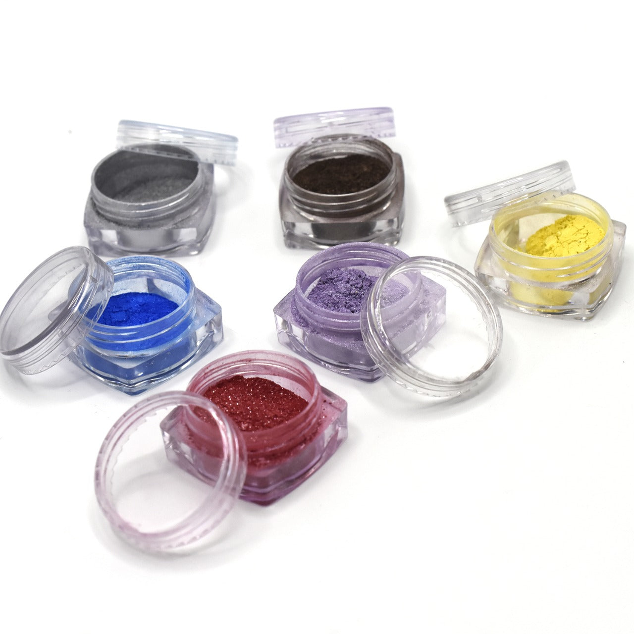 pack of 6 Mirror Glitter Nail Chrome Pigment Shell Dazzling DIY Salon Micro Holographic Powder Laser Nail Art Decorations Manicure ntfrmir3f-2