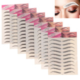 4D Eyebrows Tattoo Hair Like Sticker False Eyebrow Waterproof Stick On Makeup
