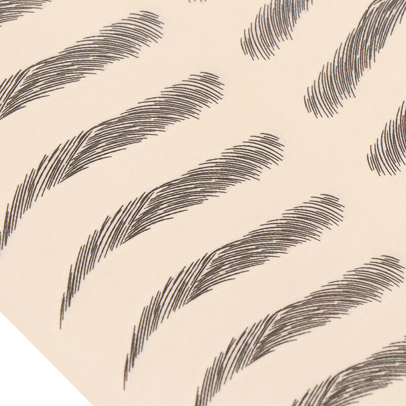 4D Eyebrows Tattoo Hair Like Sticker False Eyebrow Waterproof Stick On Makeup