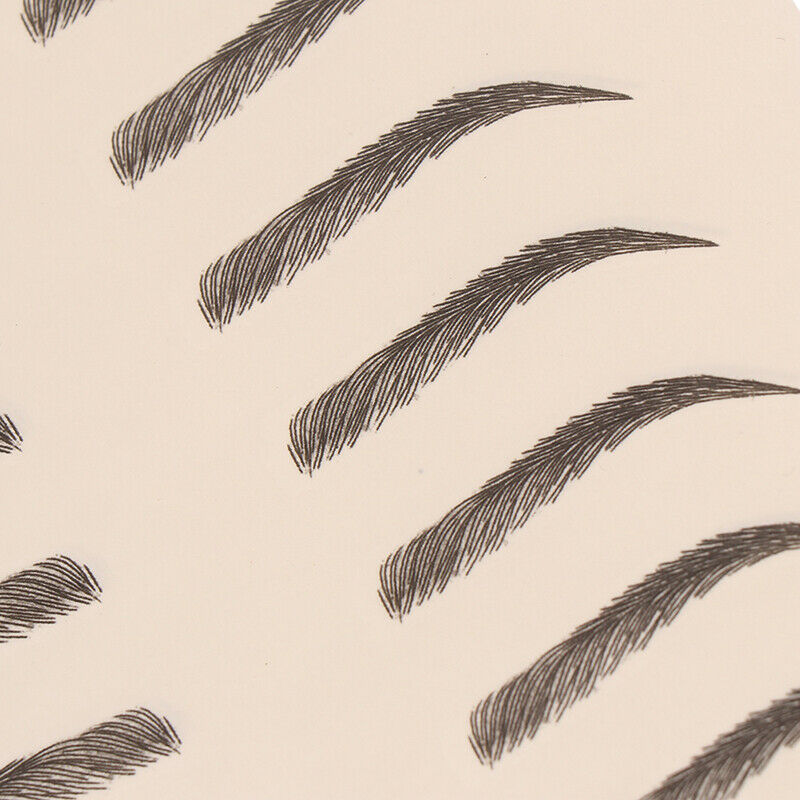 4D Eyebrows Tattoo Hair Like Sticker False Eyebrow Waterproof Stick On Makeup
