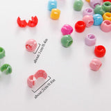 Mini Plastic Hair Claw Clips Grips For Girls Candy Colour Beads Headwear Durable hpfrmid3e-6