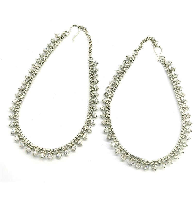 PAYAL 1 LINE MANJOOS GDR silver plfrsra3e-6