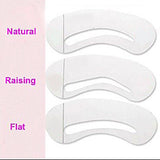 3 Styles Shape Frame Mini Eye Brow Class Drawing Guide Shaping Stencils Grooming Soft ssfrcls4h-3