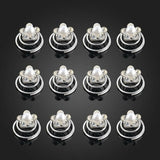 12pcs  Silver Metal Tube Ring Dreadlock Beads for Braids Hair Beads for Dreadlocks Adjustable Hair Braid For Women hbfrsrd2f-1
