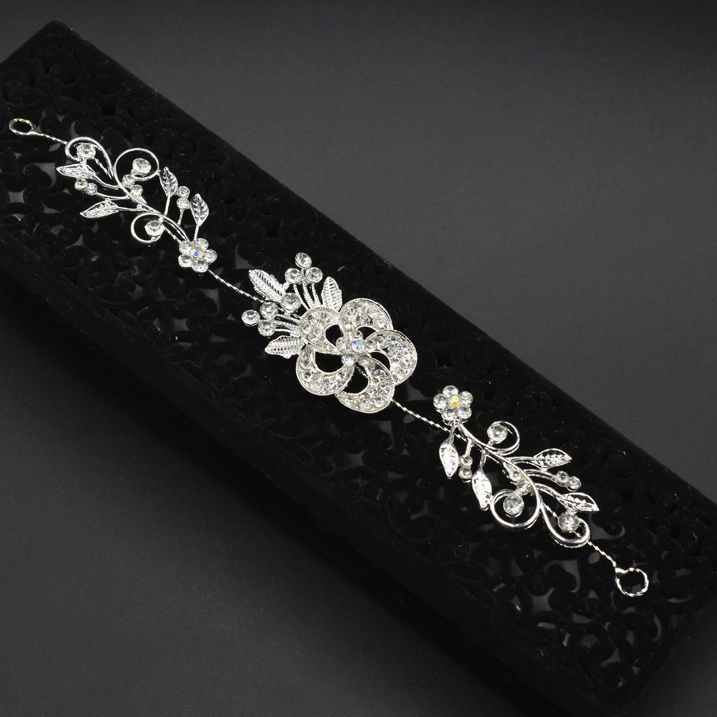 Stylish Flashing Ornaments Rhinestone Pearl Bridal Hair Clip Accessories Jewelry Wedding Elegant Crystal Bride Hair Comb Headwear hpfrcrd1d-6