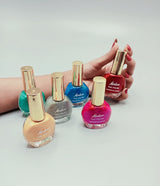 Pack of 6 Nail Polish  Permanent - Multi-colors