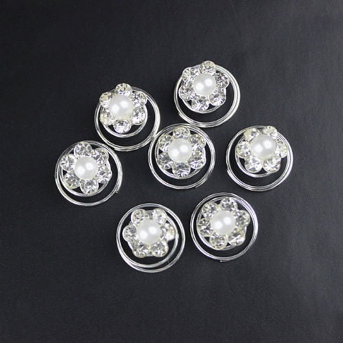 12pcs  Silver Metal Tube Ring Dreadlock Beads for Braids Hair Beads for Dreadlocks Adjustable Hair Braid For Women hbfrsrd2f-1