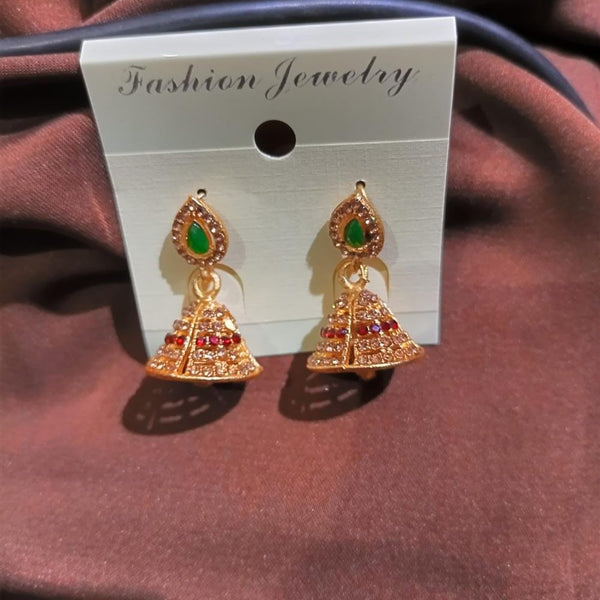 Jhumki Drop Earrings For Women Solid  Needles Branch Water Drop Dangle High Quality Accessories Fine Jewelry