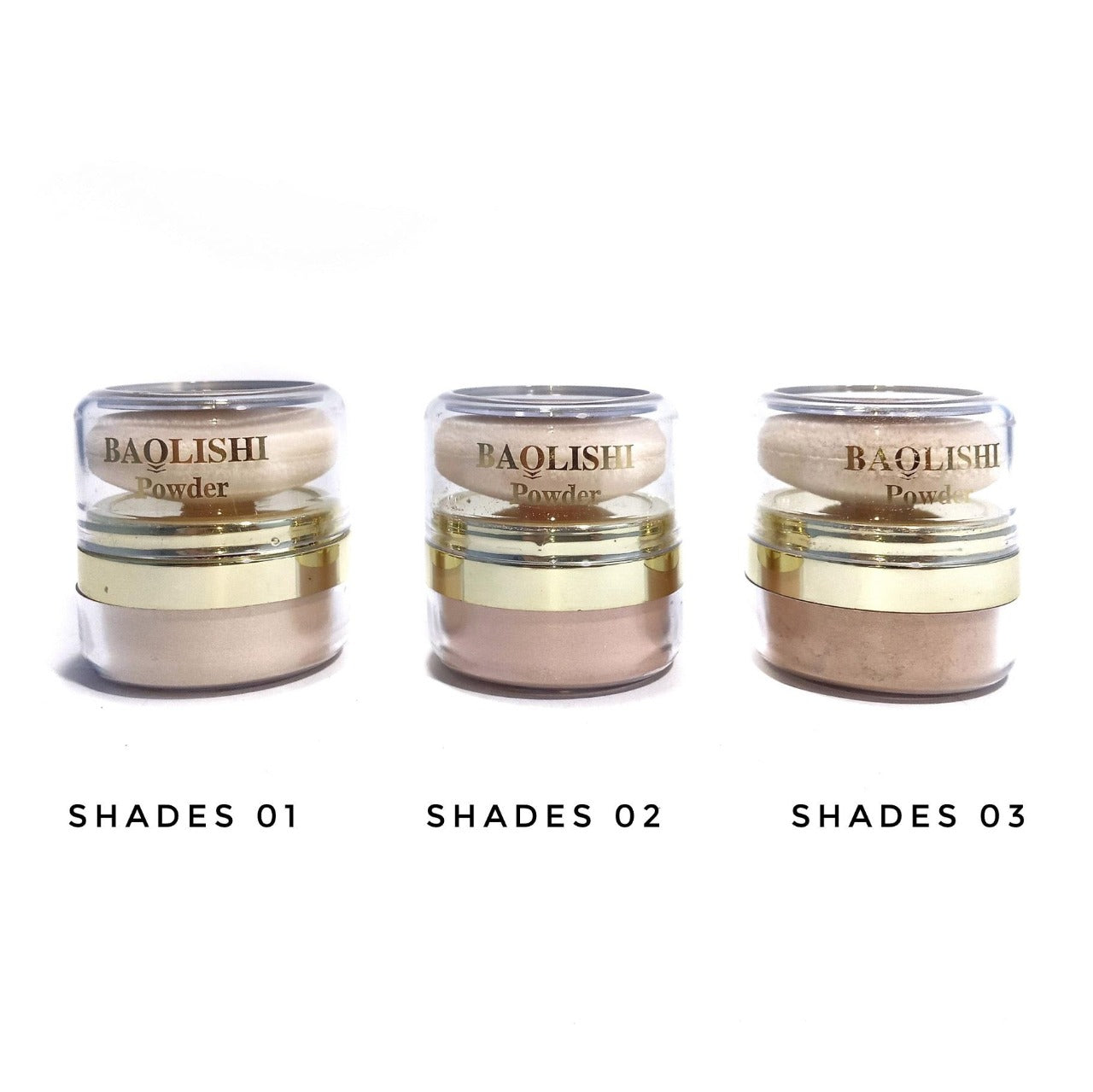 BAOLISHI Powder Highlighter And Loose Face Shiner For Women bhlpskz3a-b